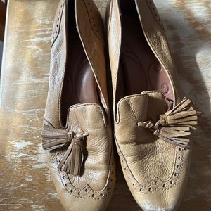 BORN all leather flats loafers